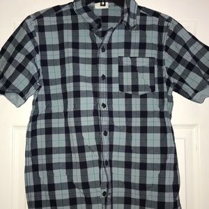 Crazy 8 boys short sleeve button up shirt